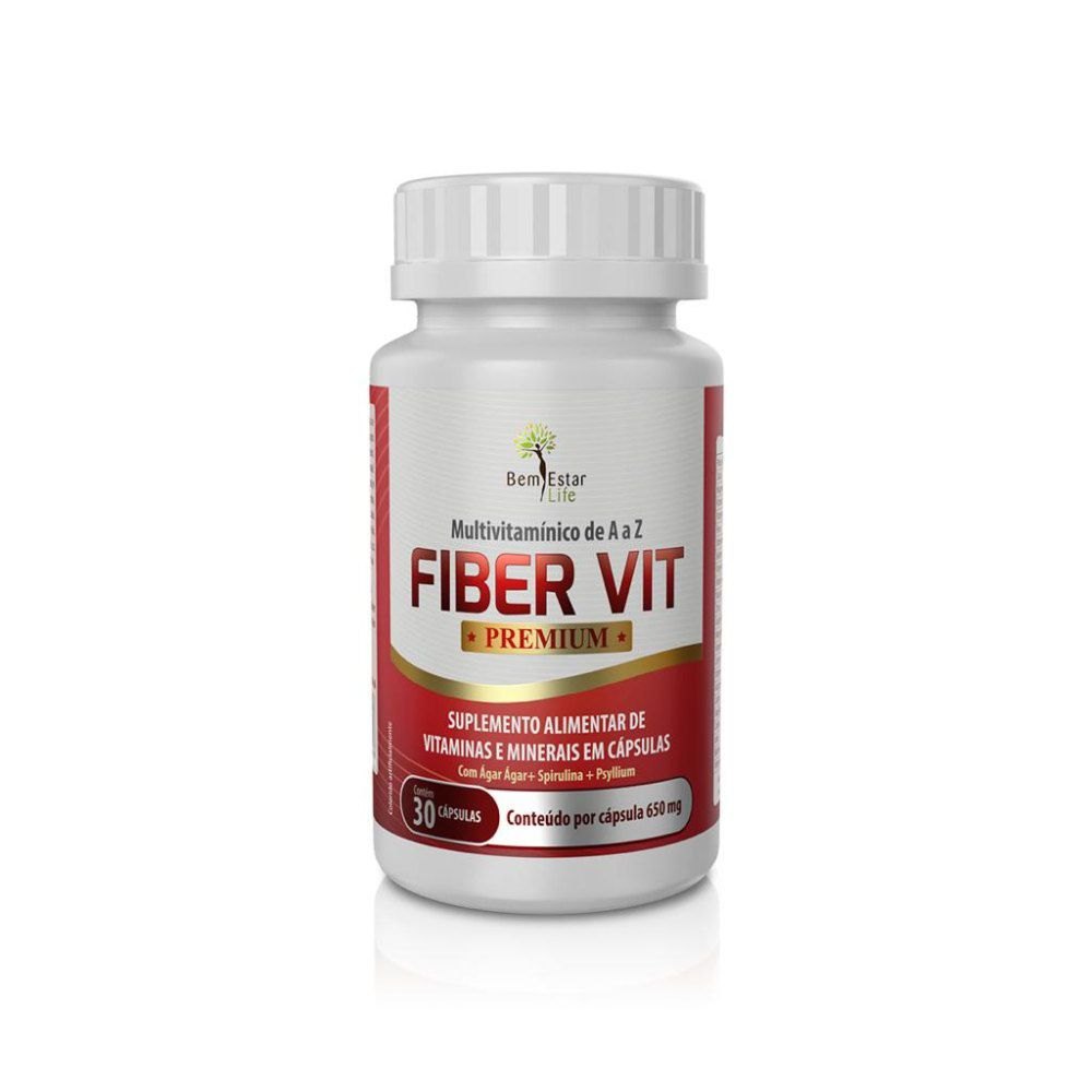 FIBER VIT - MULTIVITAMINICO  - 30 CAPSULAS